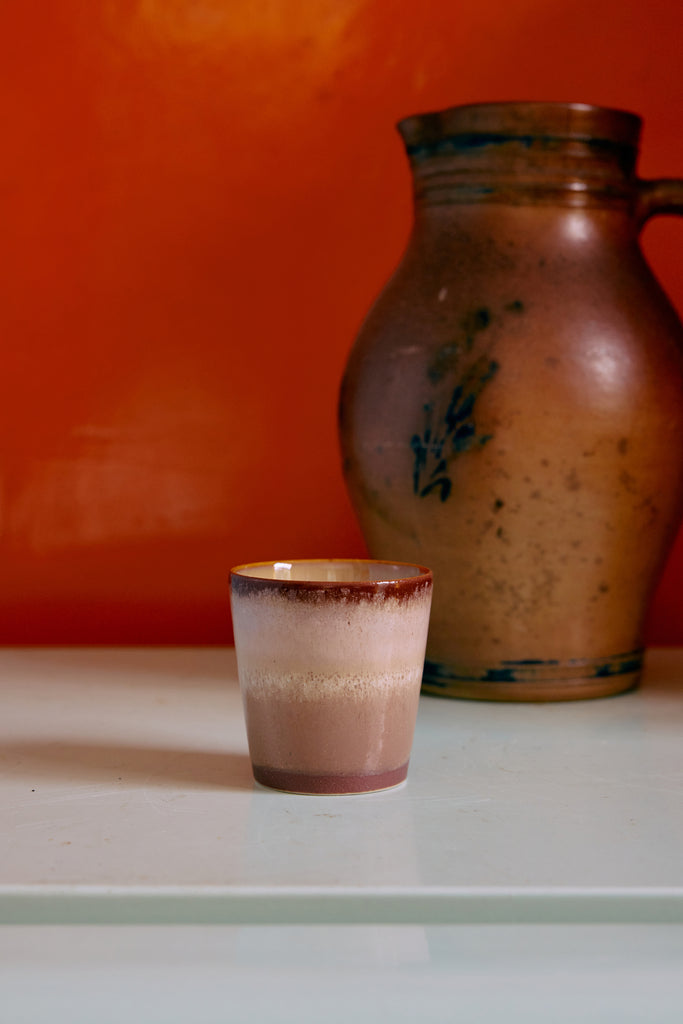 HK Living : 70s ceramics: coffee mug bloom