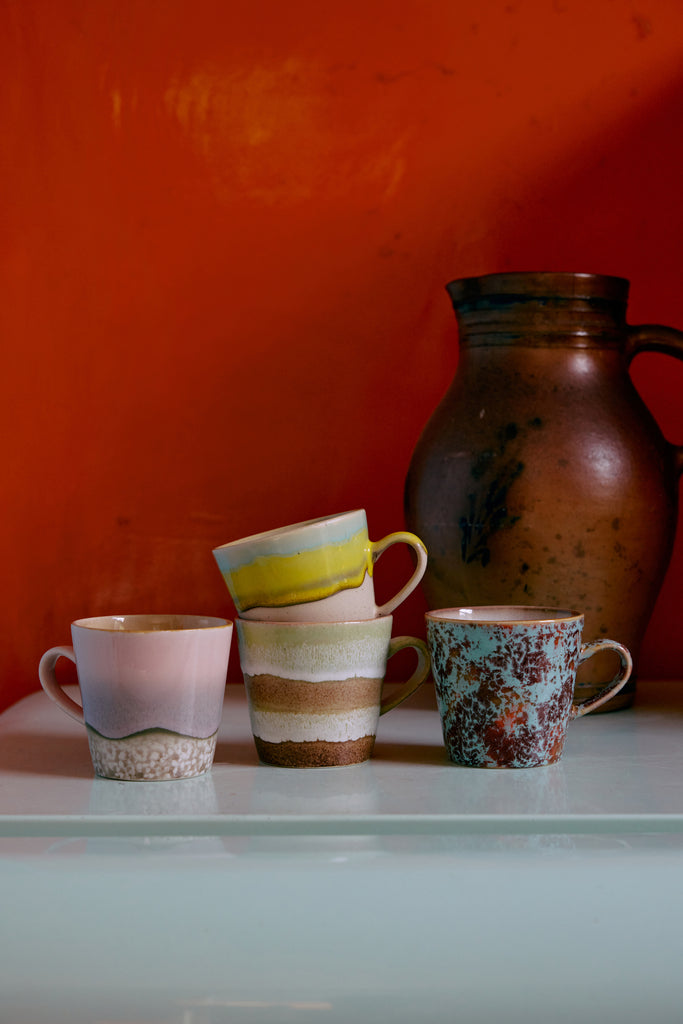 HKLiving : 70s ceramics: americano mug, glint