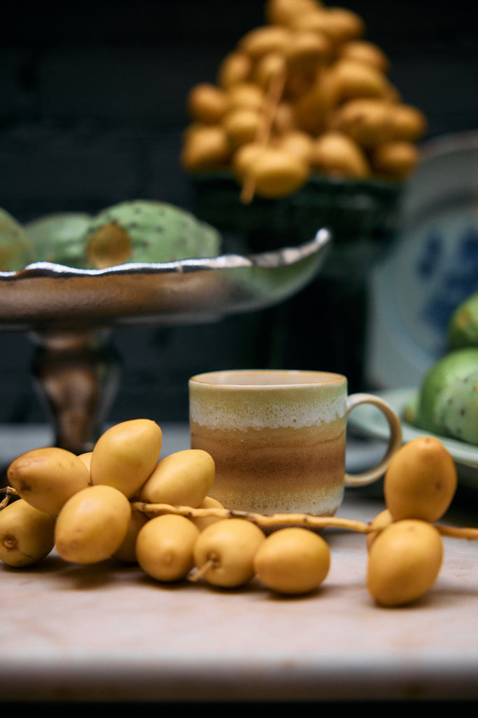 HKLiving : 70s ceramics: café mug, umber