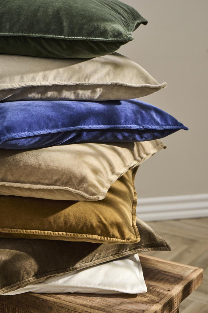 IB Cushion cover velvet chocolate