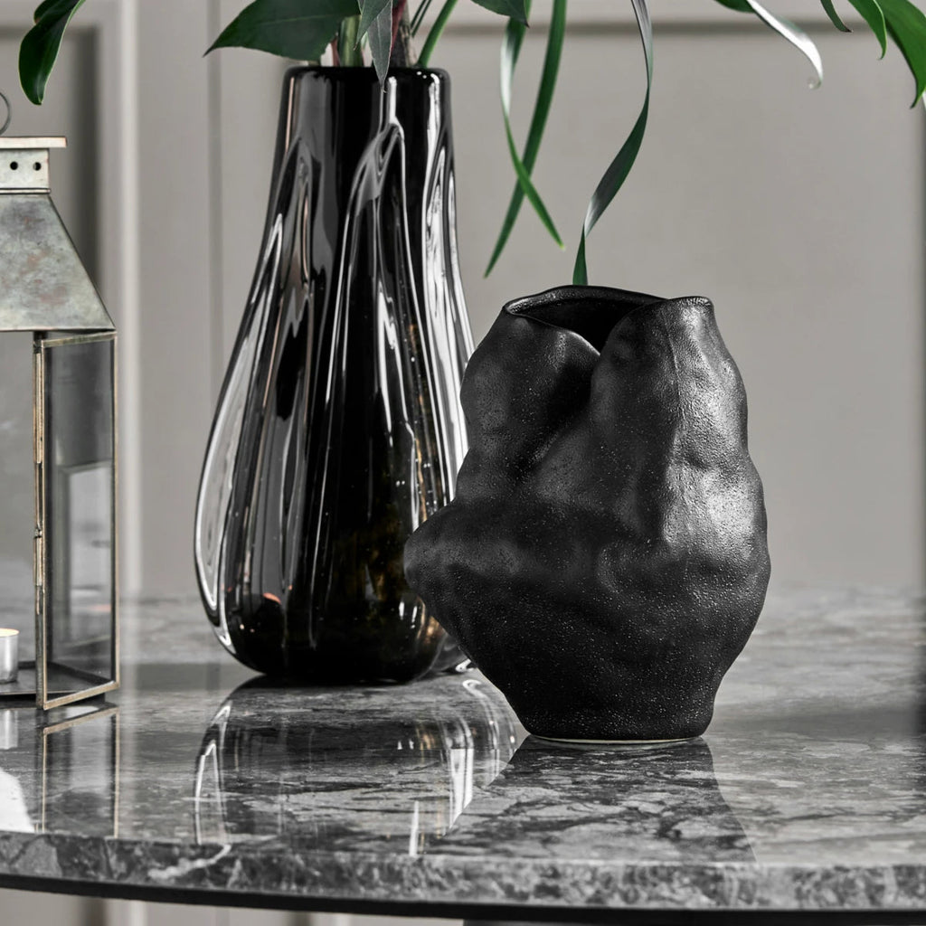 Vase, HDFomu, Black