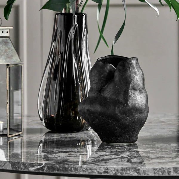 Vase, HDFomu, Black