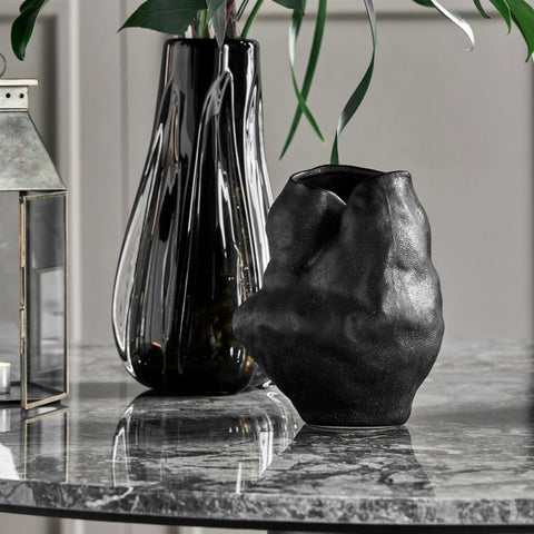 Vase, HDFomu, Black