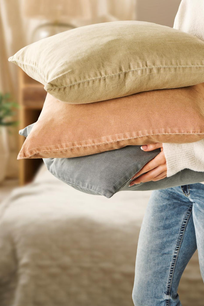 IB Laursen Cushion cover eucalyptus green