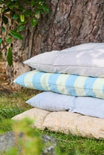 Ib Laursen Mattress Lina natural w/thin black stripes