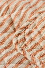 Ib Laursen Quilt sand w/sienna stripes