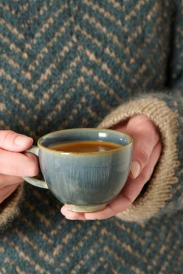 Ib Laursen Mug w/handle Ystad blue tones