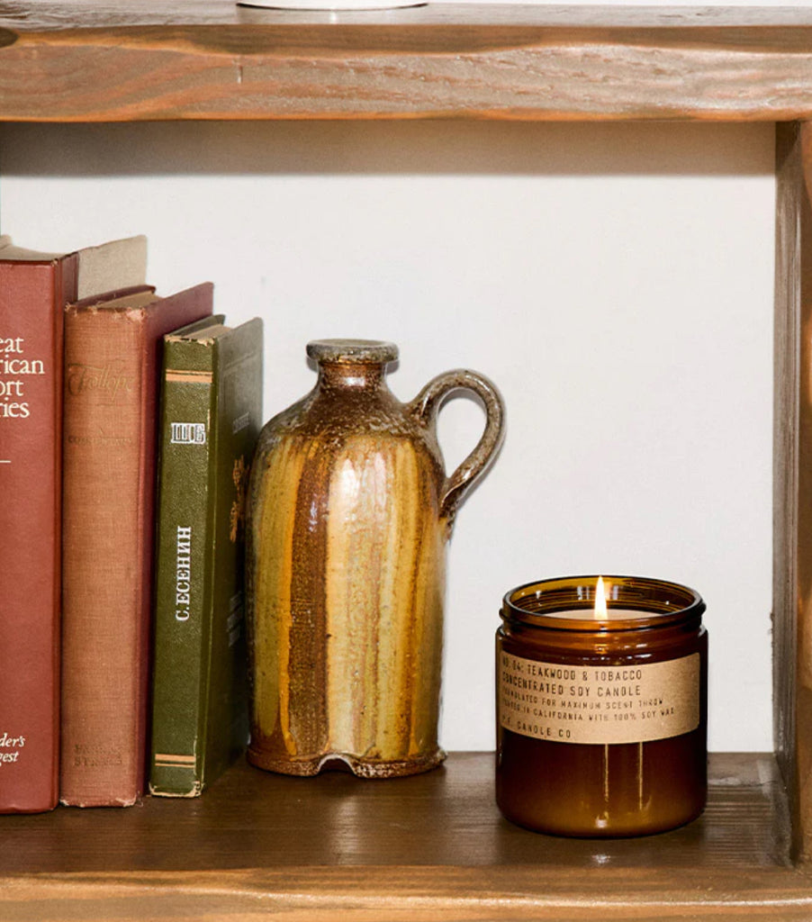 P.F Teakwood & Tobacco 12.5 oz candle