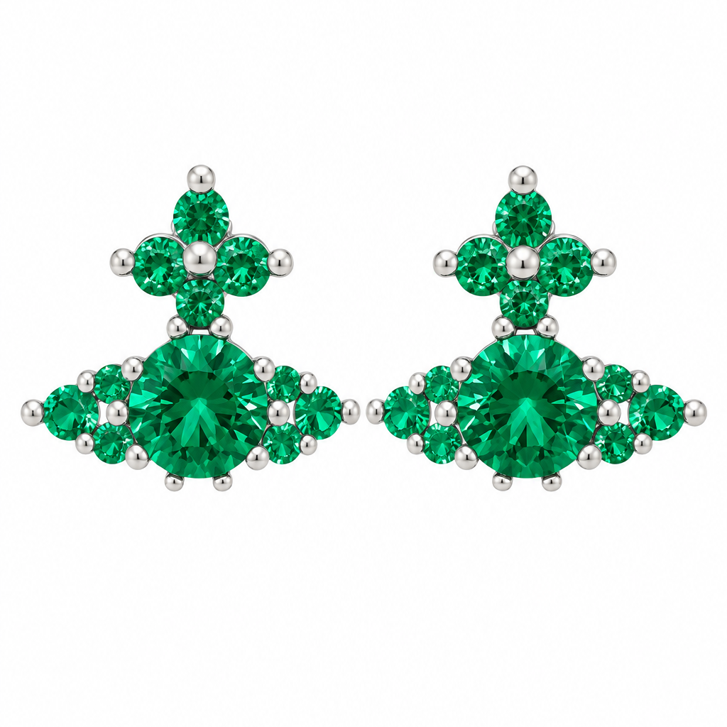 Vivienne Westwood FEODORITA EARRINGS - Mint Green