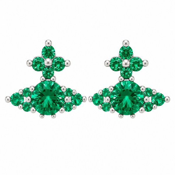 Vivienne Westwood FEODORITA EARRINGS - Mint Green