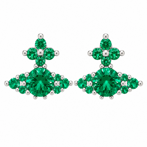Vivienne Westwood FEODORITA EARRINGS - Mint Green