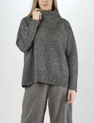 Rundholz AW25 3480701 pullover dark grey