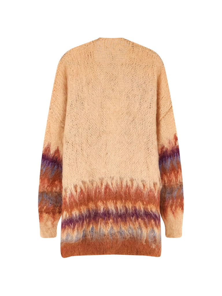 Mes Demoiselles Mohair FADEL cardigan BEIGE