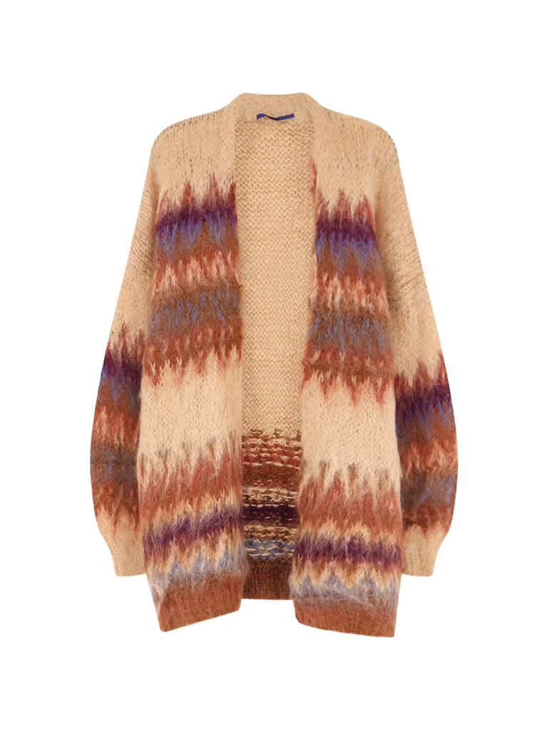 Mes Demoiselles Mohair FADEL cardigan BEIGE