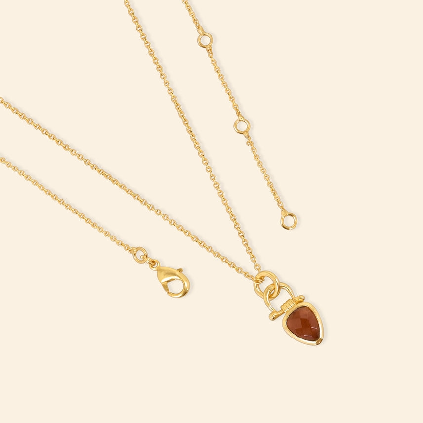 Ekadori Hearth Shadow Hessonite Garnet