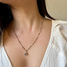 Ekadori Zion Stone Necklace Grey, Labradorite