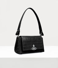 Vivienne Westwood Hazel Medium Handbag, Black - with silver ORB