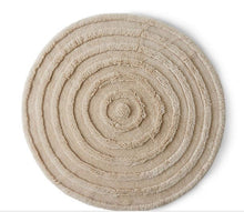 Round Woolen Rug Cream (Ø150CM)