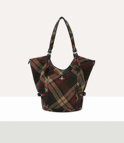 Vivienne Westwood OLIVE LARGE SHOULDER BAG