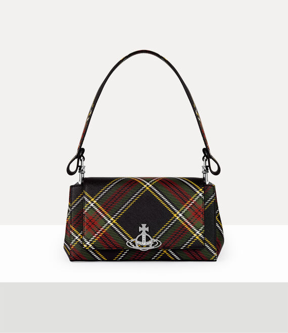 AW25 Vivienne Westwood Hazel Small Handbag Chelsea Tartan