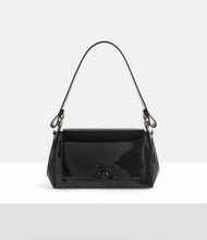 AW25 Vivienne Westwood Hazel Medium Handbag Shiny Patent
