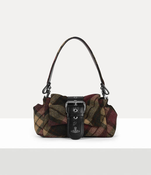 Vivienne Westwood Hazel Treasure Handbag Harris Tweed