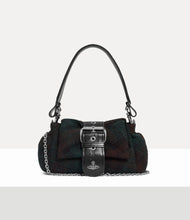 Vivienne Westwood Hazel Treasure Handbag Harris Tweed - Dark Check