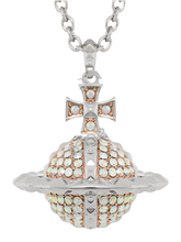 Vivienne Westwood Mayfair Large Orb Pendant Pink / Gold
