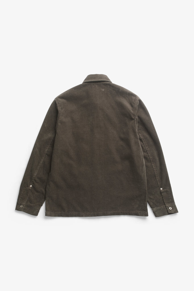 AW26 Norse Projects Vrigsted Wide Wale Corduroy Chore Jacket, Beluga