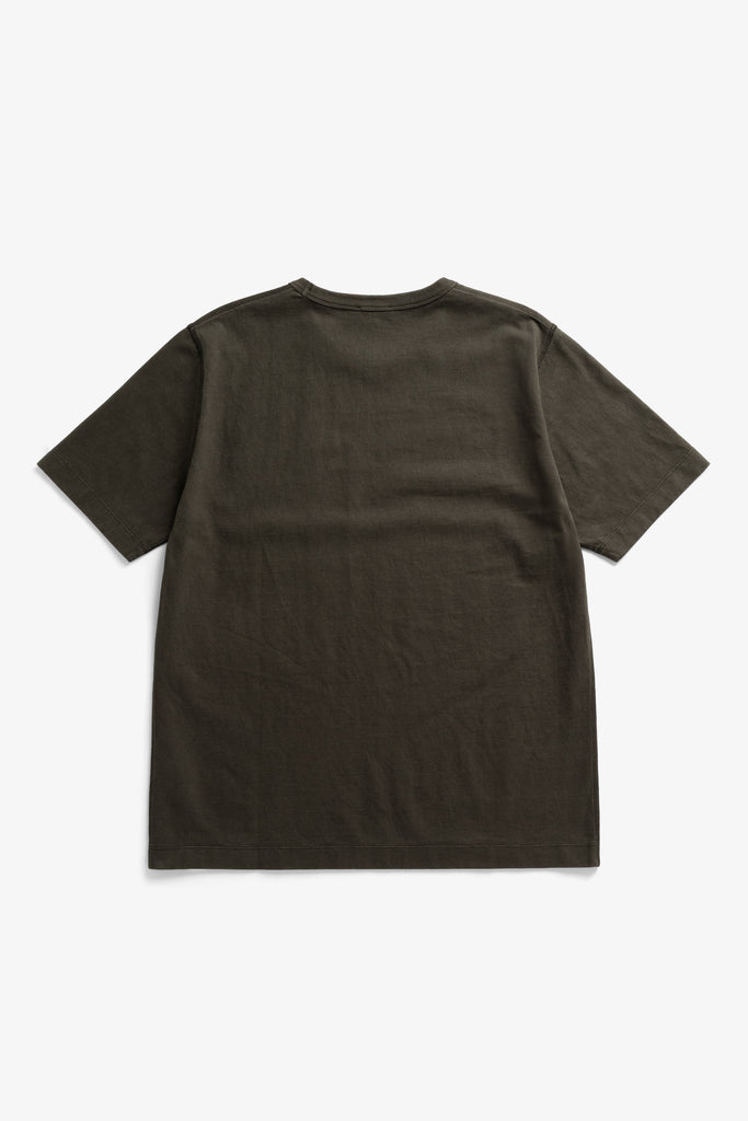 AW26 Norse Projects Elmelunde Soft Compact Cotton T-shirt, beech Green