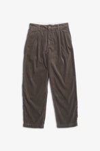 AW26 Norse Projects Volda Pleated Wide Wale Corduroy Trouser, Beluga