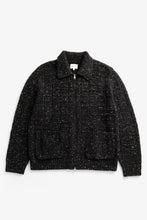 AW26 Norse Projects Aldrup Donegal Square Jacket, Charcoal Melange