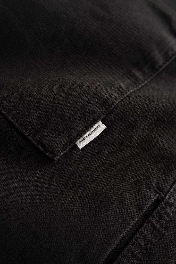 AW26 Norse Projects Arresskov Broken Twill Overshirt, Black