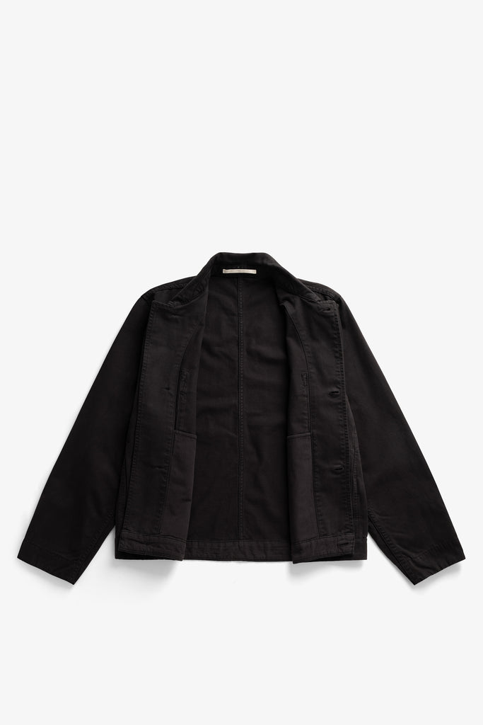 AW26 Norse Projects Arresskov Broken Twill Overshirt, Black