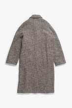 AW26 Norse Projects Reilstad Donegal Wool Balmacaan Raglan Coat, Charcoal Melange
