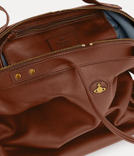 Vivienne Westwood Mara Large Holdall Camel