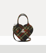 Vivienne Westwood Josephine Heart Crossbody Chelsea Tartan