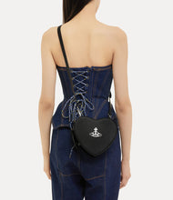 AW25 Vivienne Westwood Louise Heart Crossbody Red
