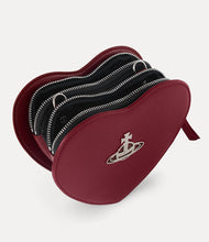 AW25 Vivienne Westwood Louise Heart Crossbody Red