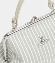 Vivienne Westwood AW26 GRANNY FRAME PURSE THYME STRIPE