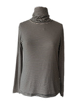 MAMA B AW24 Baobab MR t-shirt - Nero Stripe
