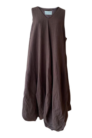 WDTS Mischa Dress Brown Linen