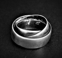 Goti 925 Oxidised Silver Ring AN504