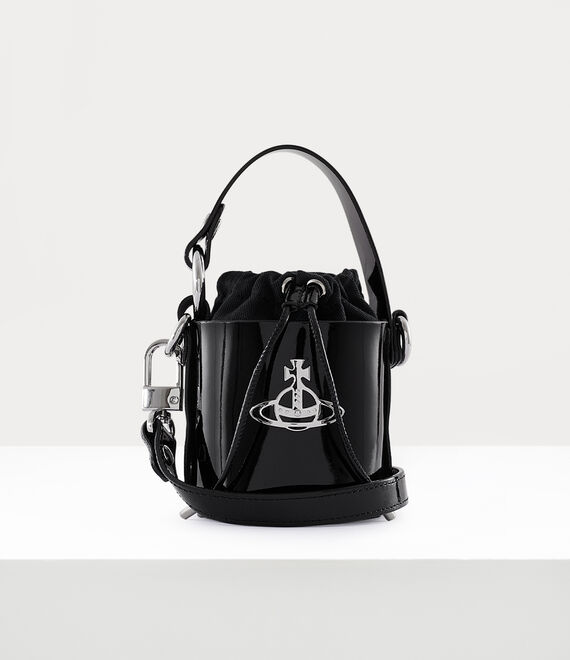 AW23 Vivienne Westwood Shiny Patent Mini Daisy Bag