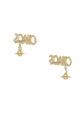 Vivienne Westwood CHAOS STUD EARRINGS - GOLD