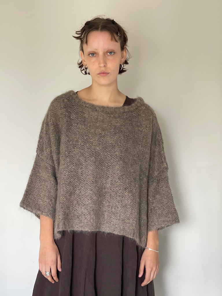 WDTS - Mia Mohair jumper - Walnut