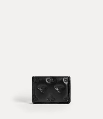 Vivienne Westwood AW26 FLAP CARD HOLDER Black