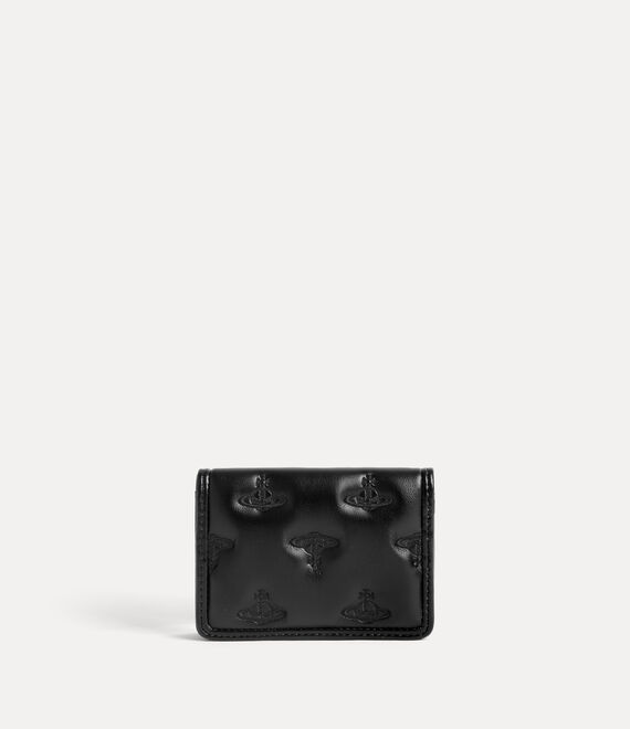 Vivienne Westwood AW26 FLAP CARD HOLDER Black