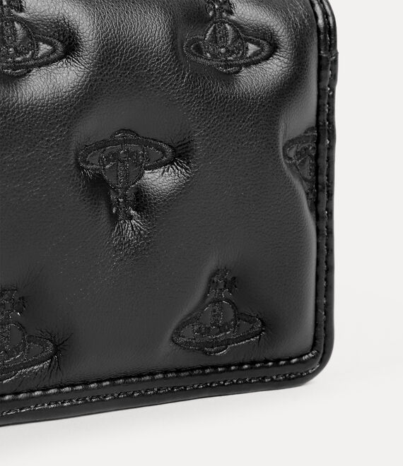 Vivienne Westwood AW26 FLAP CARD HOLDER Black