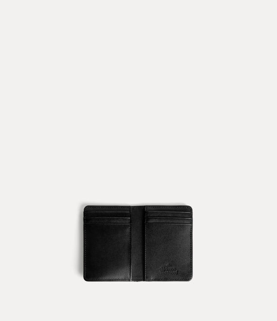 Vivienne Westwood AW26 FLAP CARD HOLDER Black